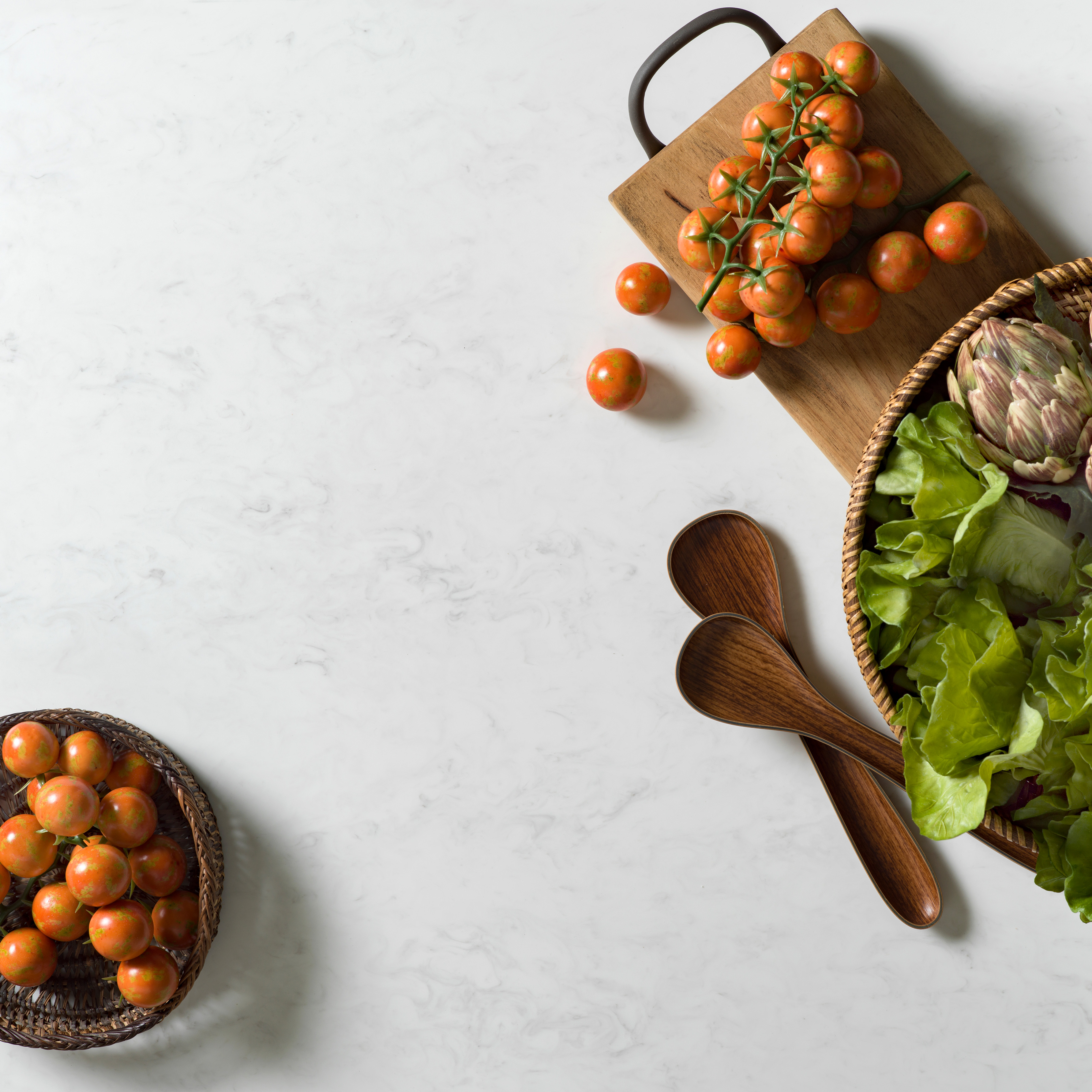 LUXURY Series Bianco Cloud: Placas de Superficie Sólida 